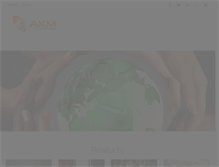 Tablet Screenshot of akm.com.tr